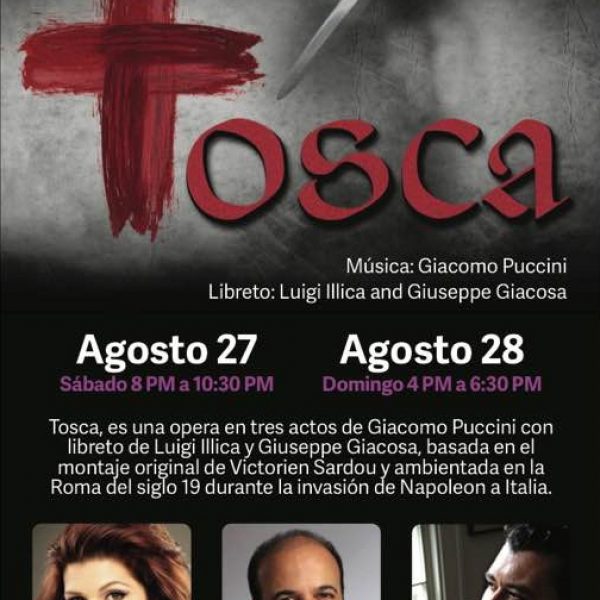 Tosca, Giacomo Puccini, Miami Lyric Opera, 2016